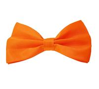 OUTLETISSIMO® PAPILLON RASO SLIM SOTTILE CRAVATTINO FARFALLINO FARFALLA UOMO DONNA ARANCIO