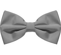 OUTLETISSIMO® PAPILLON RASO SLIM SOTTILE CRAVATTINO FARFALLINO FARFALLA UOMO DONNA GRIGIO