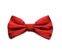 OUTLETISSIMO® PAPILLON RASO SLIM SOTTILE CRAVATTINO FARFALLINO FARFALLA UOMO DONNA ROSSO