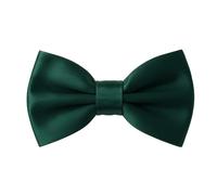 OUTLETISSIMO® PAPILLON RASO SLIM SOTTILE CRAVATTINO FARFALLINO FARFALLA UOMO DONNA Verde Scuro