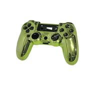 OUTLETISSIMO® Scocca Completa di Ricambio per Controller PS4 - Compatibile con Versione V2 (JDM-040/050/055) - Verde Chrome