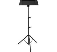 OUTLETISSIMO® Supporto Treppiede Regolabile per Laptop, Tablet e Proiettore - Altezza 90-155 cm, Piattaforma Inclinabile fino a 80°, Cavalletto Universale Estensibile con Base Antiscivolo