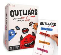 Outliars - Divertente gioco per feste bluffing per adulti e ragazzi dai 14 anni in su, divertente gioco da tavolo per familiari e amici con bugie personali, perfetto per la serata di gioco