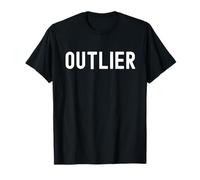 Outlier - Insegnante di statistica, statistiche Divertenti, Scienza dei Dati Maglietta