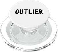 Outlier - Statistiche divertenti, Statistiche Umorismo, Matematica divertente PopSockets PopGrip per MagSafe