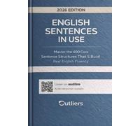 Outliers Atomic Learning Institute English Sentences in Use (Tascabile)