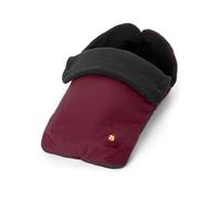 Out'n'About - Coprigambe in pile, con inserto imbottito per passeggino, con parte anteriore rimovibile e impermeabile, convertibile in fodera per sedile, colore: rosso brambleberry