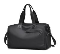 Outplea 18L Borsone da Viaggio Uomo Donna, Bagaglio a Mano 40x20x25 Ryanair, Zaino Aereo Cabina Piccolo, Bborsa Sportiva per Fitness, Nero
