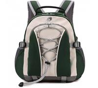 Outplea Zaino da Escursionismo 10L Piccolo per Bambini, Zainetto Bimbo Impermeabile, Zaino Scuola Elementare Bambino Leggero, Borsa da sportivo Campeggio Montagna, Verde