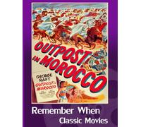 Outpost in Morocco (DVD) Akim Tamiroff John Litel George Raft Marie Windsor