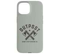 Outpost Outdoors Hatchet Logo Custodia per iPhone 15