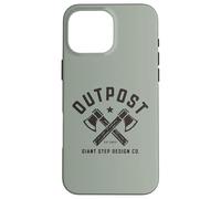 Outpost Outdoors Hatchet Logo Custodia per iPhone 16 Pro Max