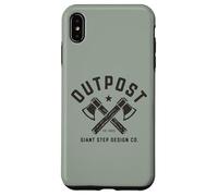 Outpost Outdoors Hatchet Logo Custodia per iPhone XS Max
