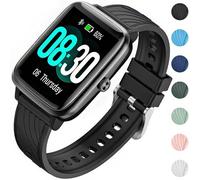 OUTPUTBT Cinturino 19mm per ID205L Sportivi Silicone Cinturini per Veryfitpro Smartwatches GRV FC1,Fitpolo H205L,Hama 4900/5910,UMIDIGI Uwatch3,Vowtop ID205U,ZOSKVEE 205G,Blackview SW01 Uomo Donna