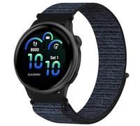 OUTPUTBT Nylon Cinturino 20mm per Garmin Vivoactive 6/5/3/Forerunner 55/158/165/245/645 music/Venu 2 Plus/Venu Sq/Sq music/Sq 2/Vivomove 3/HR/Style/Luxe/Sport Quick Release Cinturini per Uomo Donna