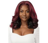 Outre Parrucca frontale in pizzo - Linea perfetta dei capelli 13X6 - ReevaWig (OFF BLACK 1B)