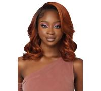 Outre Parrucca frontale in pizzo - Linea perfetta per capelli 13X4 - Jeannie (JET BLACK 1)