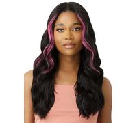Outre Parrucca frontale in pizzo - Linea perfetta per capelli 13X6 - Jaina (JET BLACK 1)