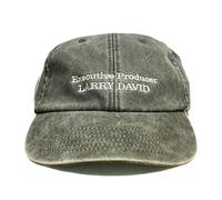 Outsdr Unisex Executive Producer Larry David Cappellino da Baseball Ricamato Lavato - Khaki