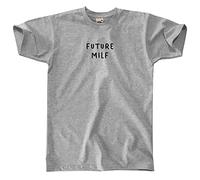 Outsdr Uomo Unisex Future Milf T-Shirt - Grey - Medium