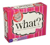 Outset Media - What? Gioco per serata tra ragazze - Rispondi a domande buffe e indovina chi ha detto cosa - Il gioco da tavolo definitivo per rid