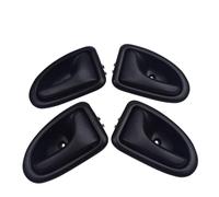 Outside Inside Door Handle Front Rear Left Right, Fit for Renault, Fit for Clio II, Fit for Megane, Fit for Scenic, Fit for Dacia, Fit for Logan, 7700433075, 7700423887(Inside 4 Sides)