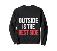 Outside Is The Best Side Avventura nella natura -------- Felpa