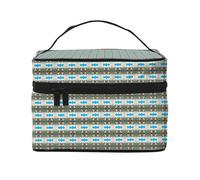 Outside The Castle Gate, trousse per cosmetici da donna, con stampa, grande organizer da viaggio