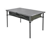 OUTSIDER Tavolo da campeggio pieghevole, portatile, arrotolabile, in alluminio, leggero, per picnic, barbecue, cortili, spiaggia, grande tasca in rete e borsa per il trasporto inclusi