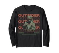 Outsider - Urban Streetwear Statement Maglia a Manica