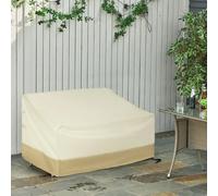 Outsunny 2-3 panca quadrata copertura protettiva mobili impermeabili