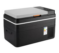 Outsunny 30L Portable Compressor Fridge Freezer, Camping with App Control, Black. Aosom Italy