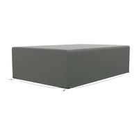 Outsunny 600D Oxford - Set di copertura per tavolo da giardino in rattan, protezione impermeabile e anti-UV, 245 x 165 x 66 cm, colore: grigio scuro