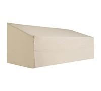 Outsunny 600D tessuto Oxford copertura mobili 3 posti divano protezione grande giardino patio esterno impermeabile beige L218* W111* H63-101cm