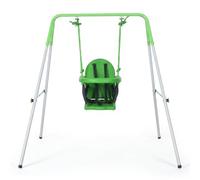 Outsunny Altalena per Bambini 6-36 Mesi con Seggiolino 122x146x122 cm Verde