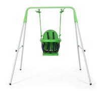 Outsunny Altalena per Bambini 6-36 Mesi con Seggiolino 122x146x122 cm Verde