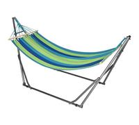 Outsunny Amaca da Giardino Sospesa 270x100 cm Blu Verde