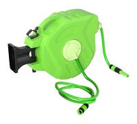 Outsunny Avvolgitubo Acqua a Parete con Riavvolgimento Automatico