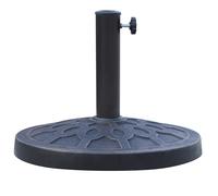 Outsunny Basamento per Ombrellone per Pali da Ø38/48 mm in Resina Bronzo