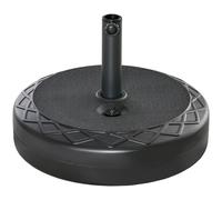 Outsunny Base Ombrellone Rotonda Ø55cm Basamento da 30kg Pali 38\48mm