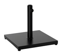 Outsunny Base per Ombrellone Quadrata Basamento Peso18kg per Pali Φ3.5/3.8/4.8cm