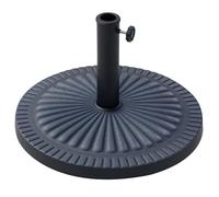 Outsunny Base per Ombrellone Rotonda in HDPE da 14kg per Pali da Ф35-38-48mm