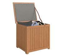 Outsunny Baule da Esterno con Coperchio per Giardino 130L Legno