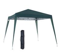 Outsunny Carpa Plegable 2,4x2,4m de jardin diseado Pop Up Cenador de Acero y Tela