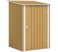 Outsunny Casetta da Giardino 0.92m², Giallo