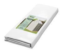 Outsunny Copertura PE per Serra con Porta e Finestre 140x143x190cm Bianco