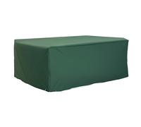 Outsunny Copertura per mobili da giardino esterno 222 x 155 x 67 cm copertura per tavolo esterno protezione impermeabile anti-UV antipolvere per terrazza patio verde scuro