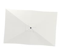 Outsunny Telo di Ricambio per Ombrellone Rettangolare 3x2 m con Presa d'Aria Superiore, Telo per Ombrellone da Giardino a 6 Stecche in Poliestere 180 g/m², Protezione UV 50+, Beige