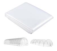 Outsunny Copertura per Serra 6x10m in PP Anti UV e Impermeabile Trasparente