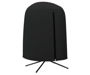 Outsunny Copertura protettiva per sedia sospesa da giardino, telone impermeabile con cerniera, copertura in tessuto Oxford - Ø128 x 190H cm, nero
